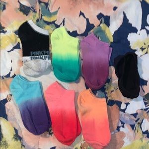 bundle of PINK & Journeys socks